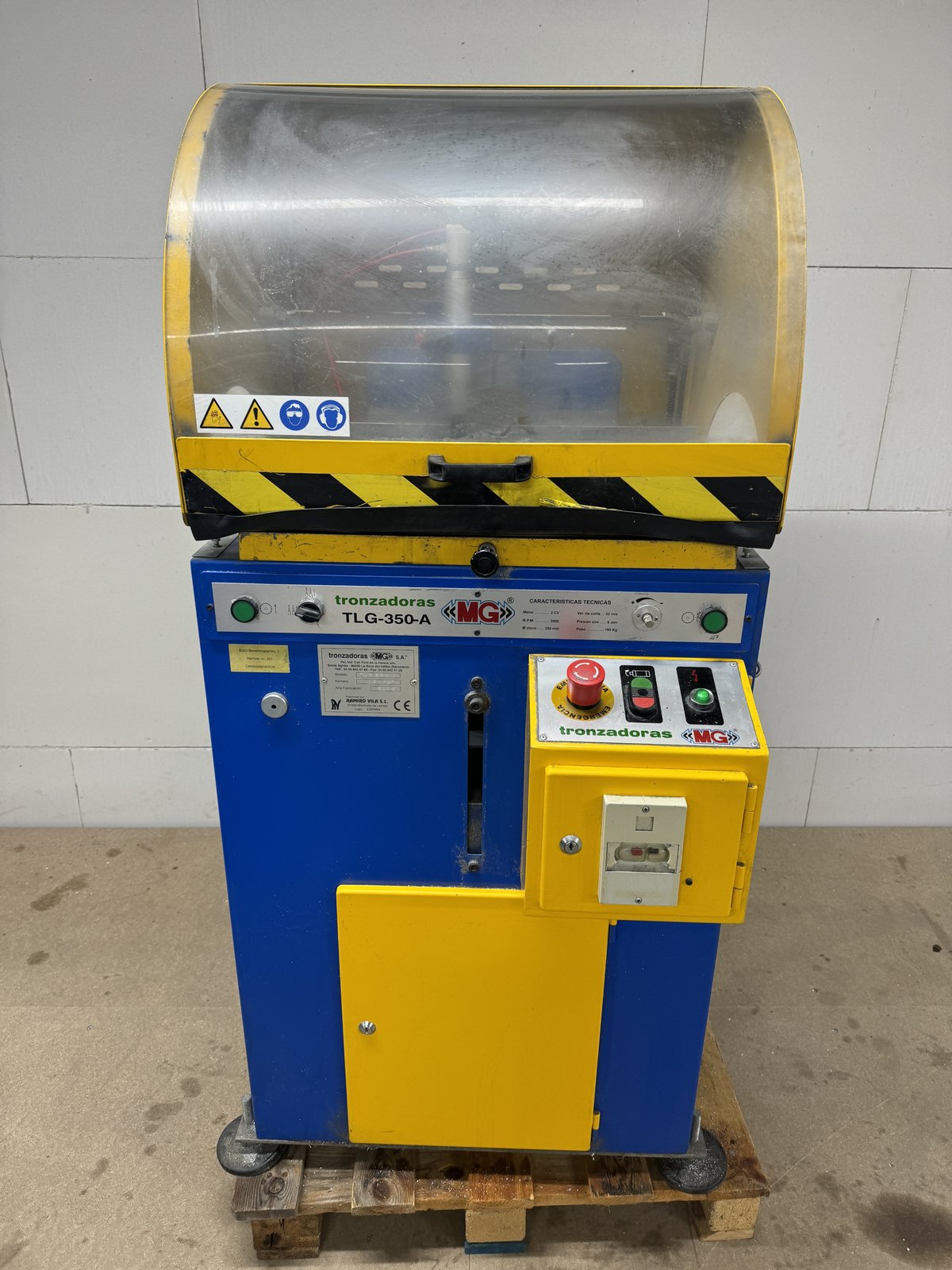 TRONZADORAS TLG 350 A